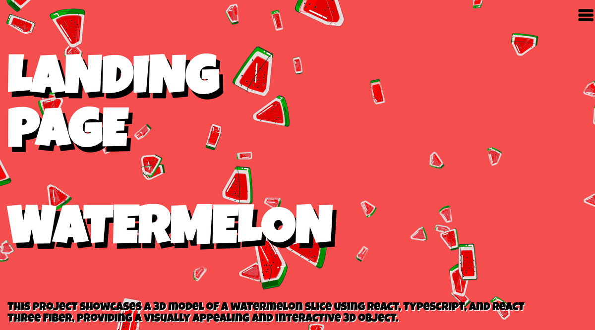 Watermelon Landing Page